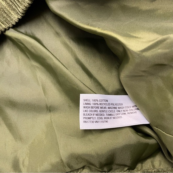 Boys' Long Sleeve Corduroy Shirt Jacket - Picture 4 of 5